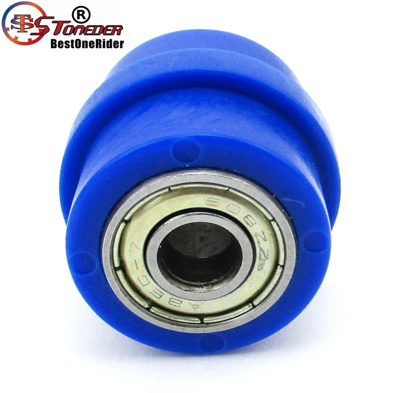 STONEDER синий 8 мм Натяжной ролик для Pit Dirt Motor Bike ATV Quad 4 Wheeler Motorcycle Motocross Go Kart|pulley