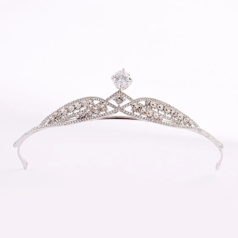 Блестящая Королева Принцесса Тиара короны из циркона стразы свадебные
