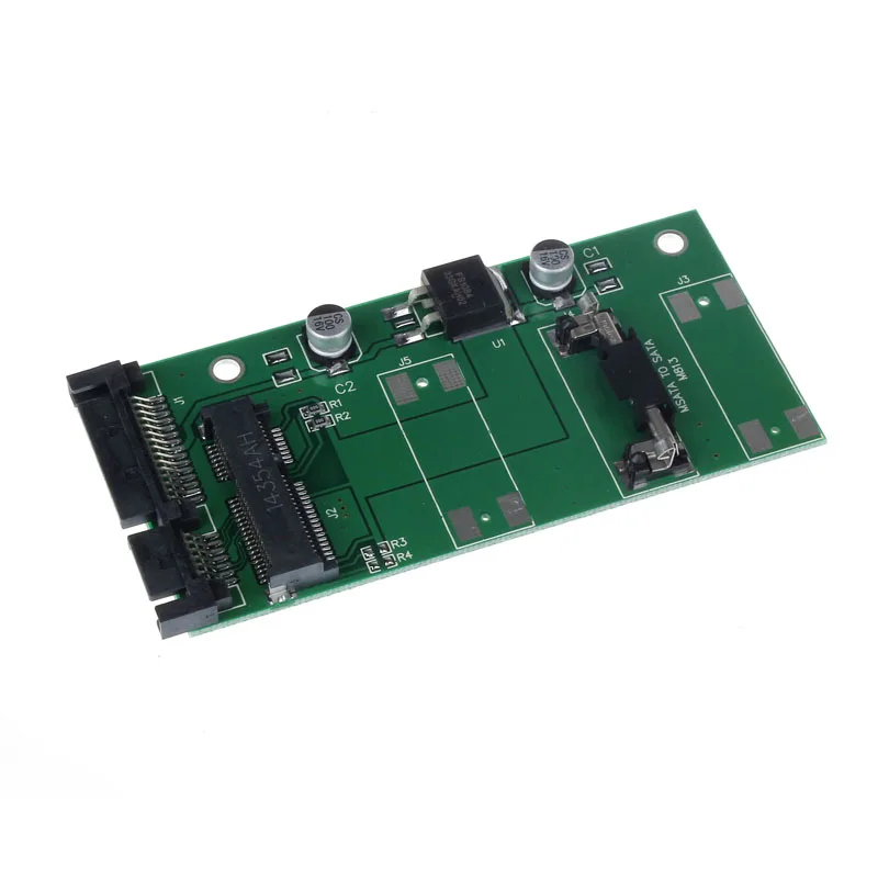MSATA SATA mini PCIE до 2 5 II адаптер для жесткого диска PCI Express 1 8 ''SSD 5'' 22 контактный