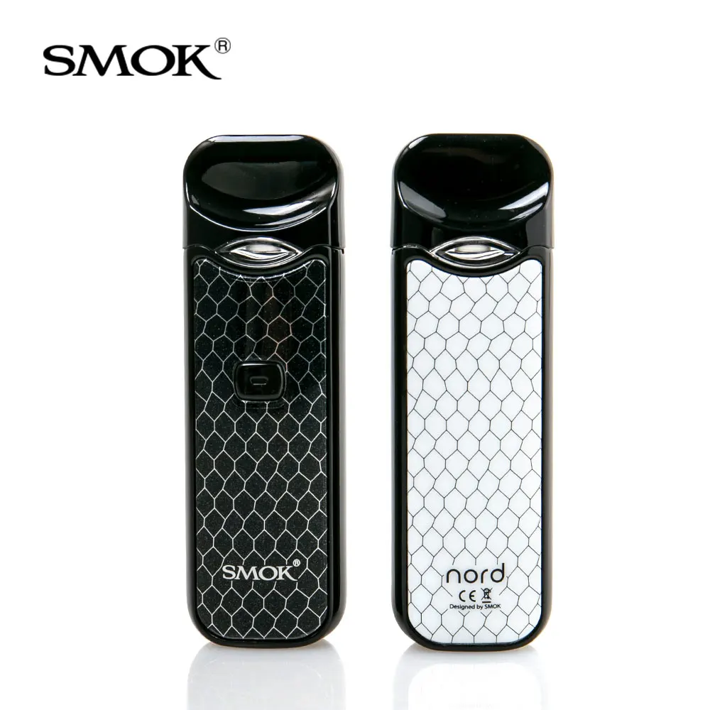 Оригинальный электронных сигарет SMOK Nord pod vape комплект 15 Вт Встроенный 1100 мА/ч