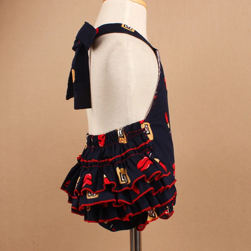 Детский хлопковый комбинезон с оборками и повязкой на голову | Мать ребенок