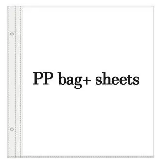 10pcs White sheets 32,5 см x 31,5 для скрапбукинга продукты свяжитесь с листы для рукоделия DIY Фотоальбом бумага альбом Большой внутренние страницы - Цвет: 10pcs White sheets