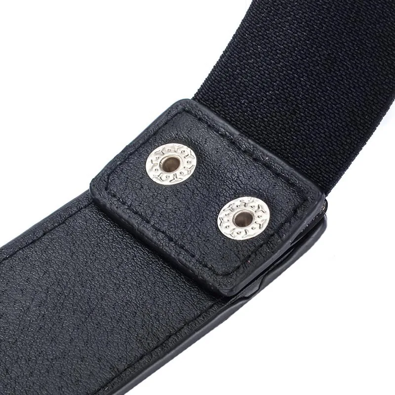 Модные женские ремни стразы из искусственной кожи 2017 эластичные однотонные