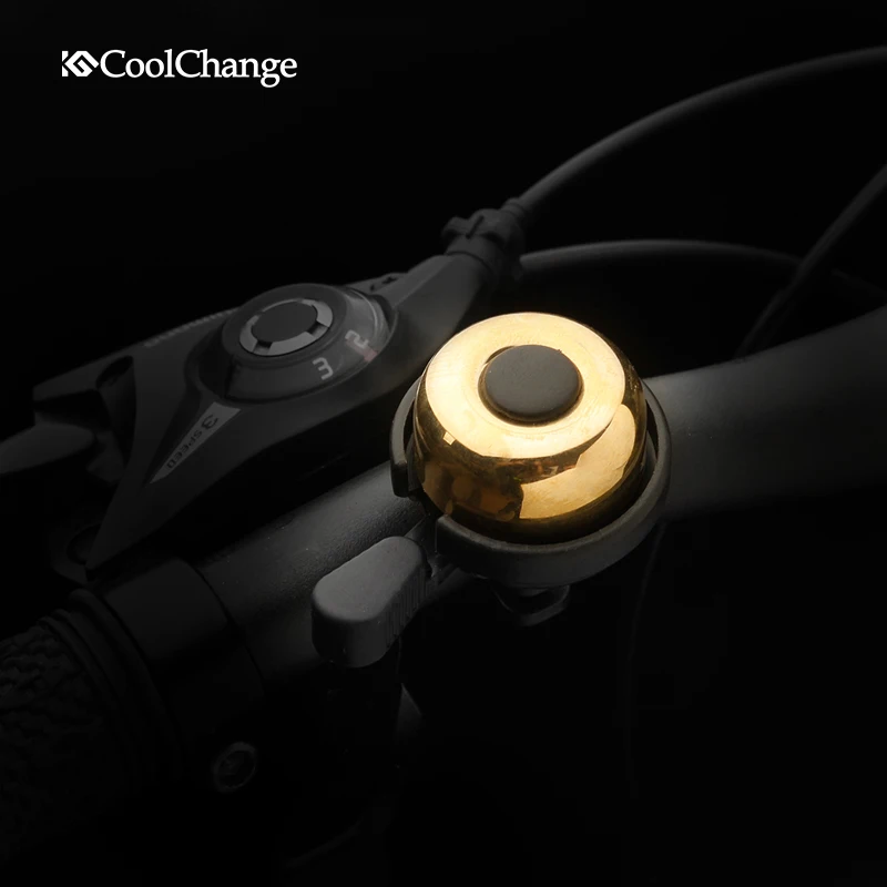 Велосипедный звонок CoolChange велосипедный из медного материала звуковой сигнал