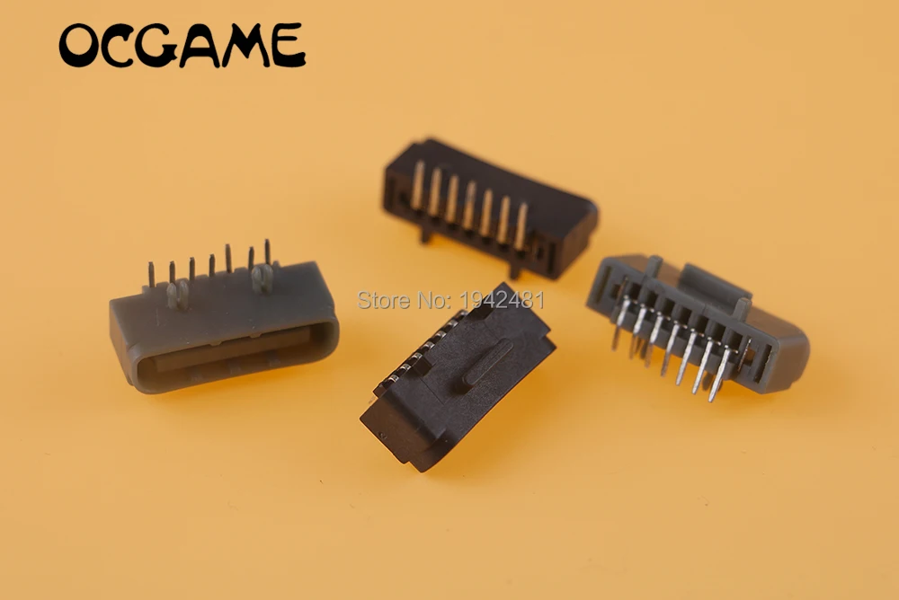 Запасные части для ремонта OCGAME 60 шт./лот черный и серый цвета разъем USB зарядки