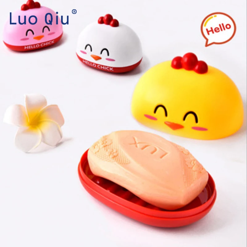 Креативная мультяшная Коробка для мыла с изображением курицы | Дом и сад