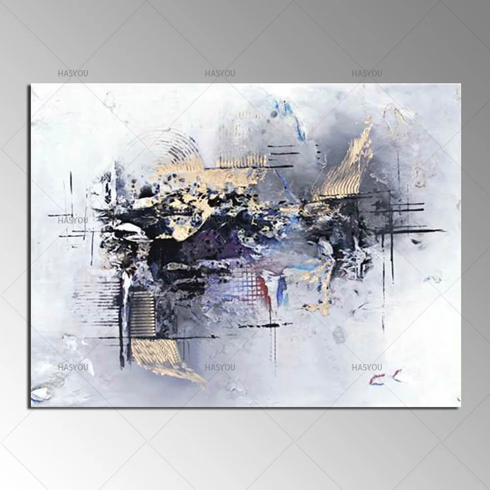 

Hand Painted Canvas Oil Paintings Modern Abstract Wall Picture On Canvas Wall Art Pictures For Living Room Hotal Decor Best Gift