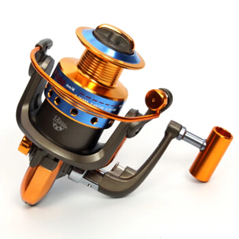 Новинка дешевая Рыболовная катушка из пряжи алюминиевая серии MR1000-7000 10