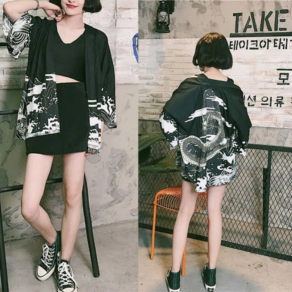 Febelle New Women Casual Loose Long Sleeve Sun Protection Print Knitted Tops Cardigan Cool Thin Outwear Coat Top Clothes#278810 | Женская