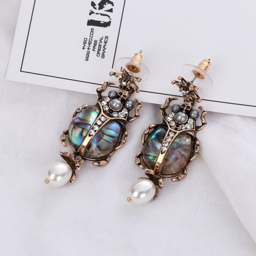 1 пара женские серьги-подвески в стиле ретро | Украшения и аксессуары