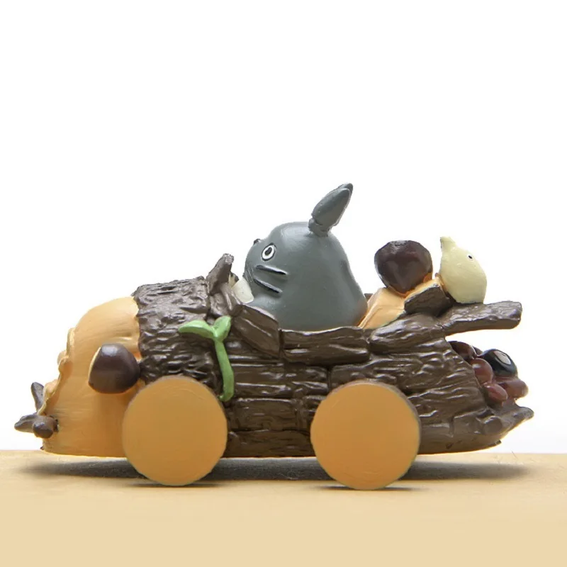 Studio Ghibli Хаяо Миядзаки Тоторо сезон сбора урожая ПВХ фигурку игрушки DIY пейзаж