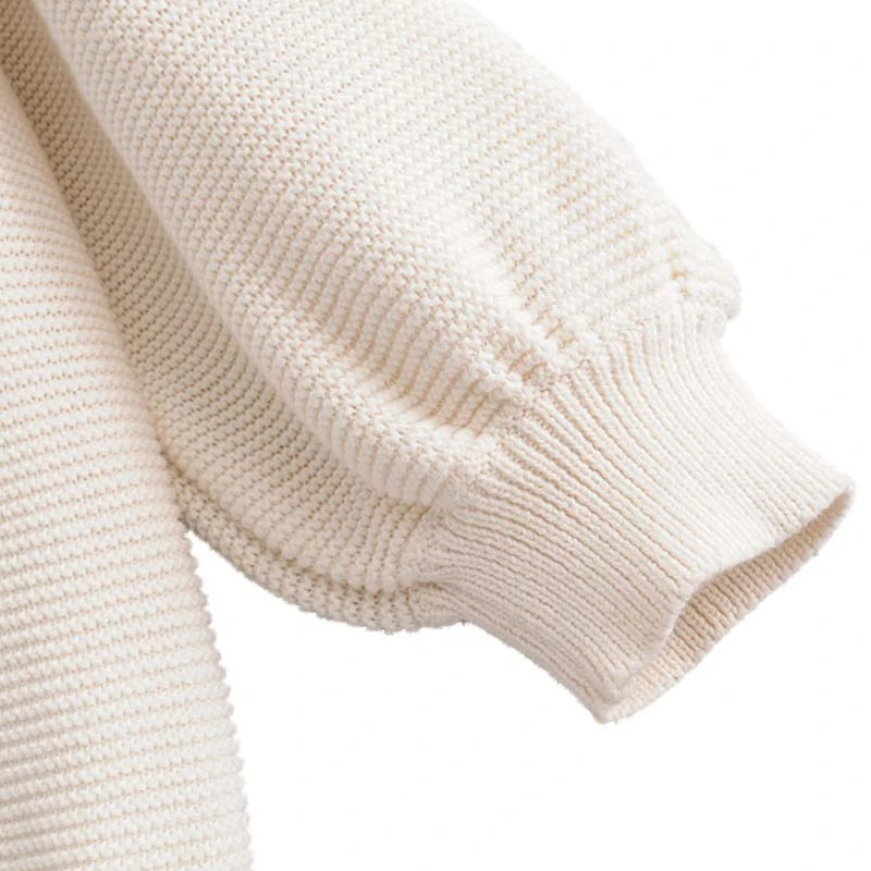 Autumn women irregular collar knitted sweaters sexy one shoulder stretchy white pullovers sweater loose streetwear tops | Женская одежда