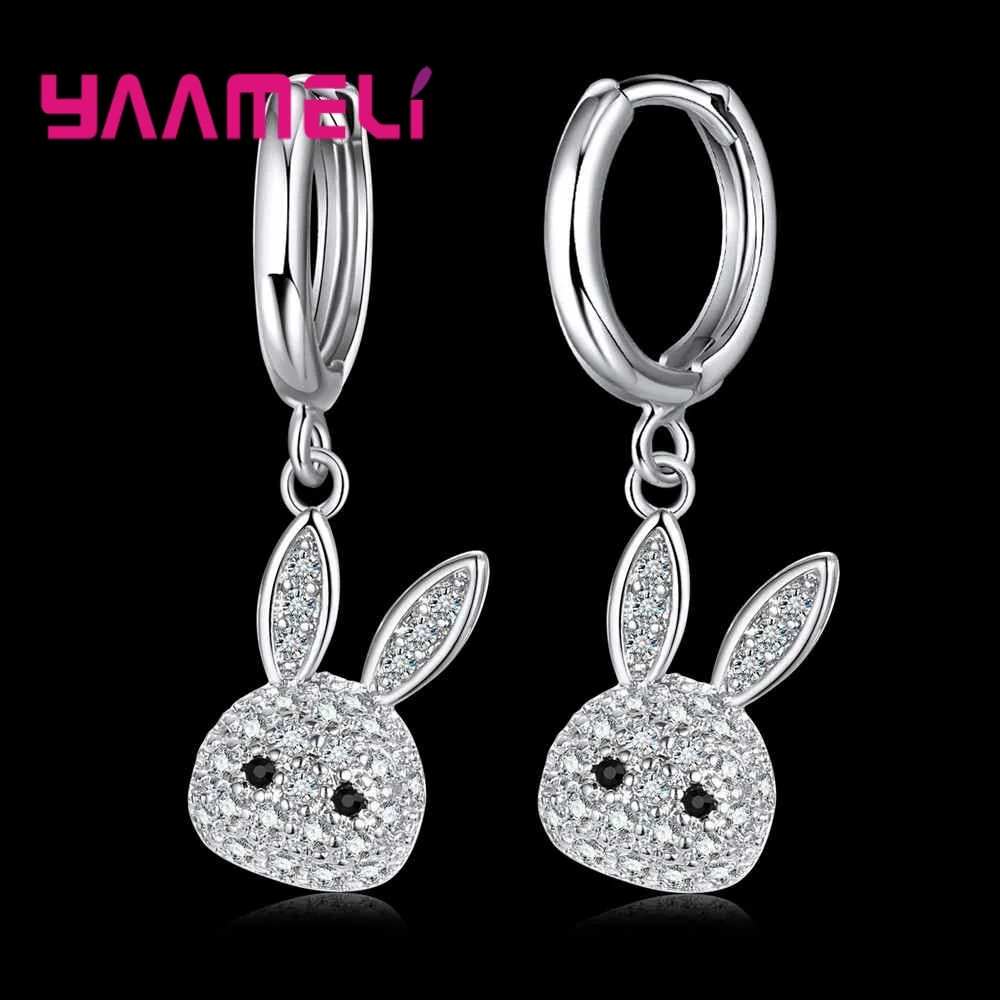 Серьги подвески с фианитами женские 925|dangle drop earings|dangle earringsdrop dangle earrings |