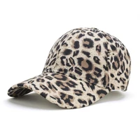 new womens winter hats leopard print baseball cap females snapback vintage hip hop sun cap fashion accessories casquette gorras