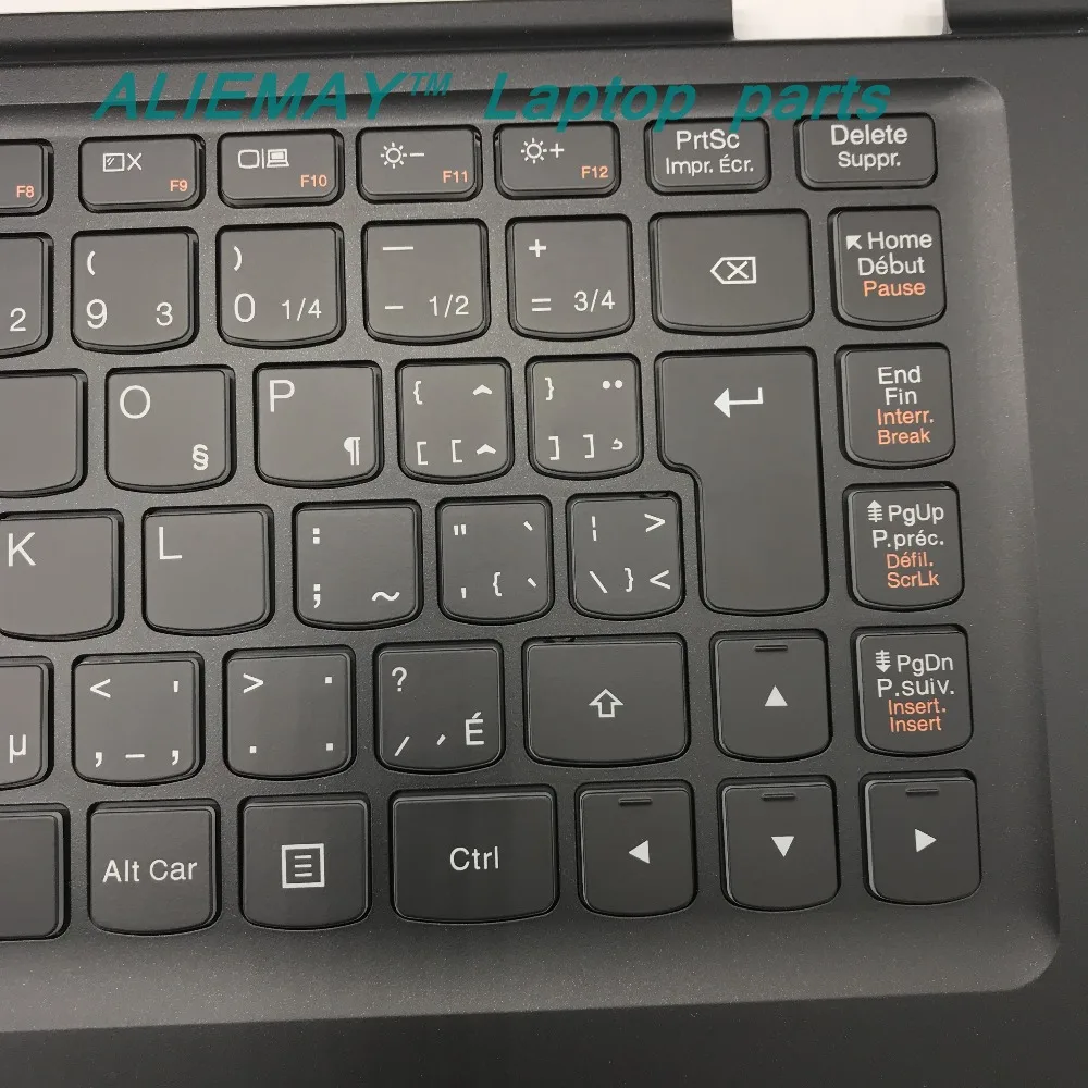 Детали для ноутбука LENOVO YOGA 2 13 Yoga2-13 черная Подставка рук с подсветкой Клавиатура