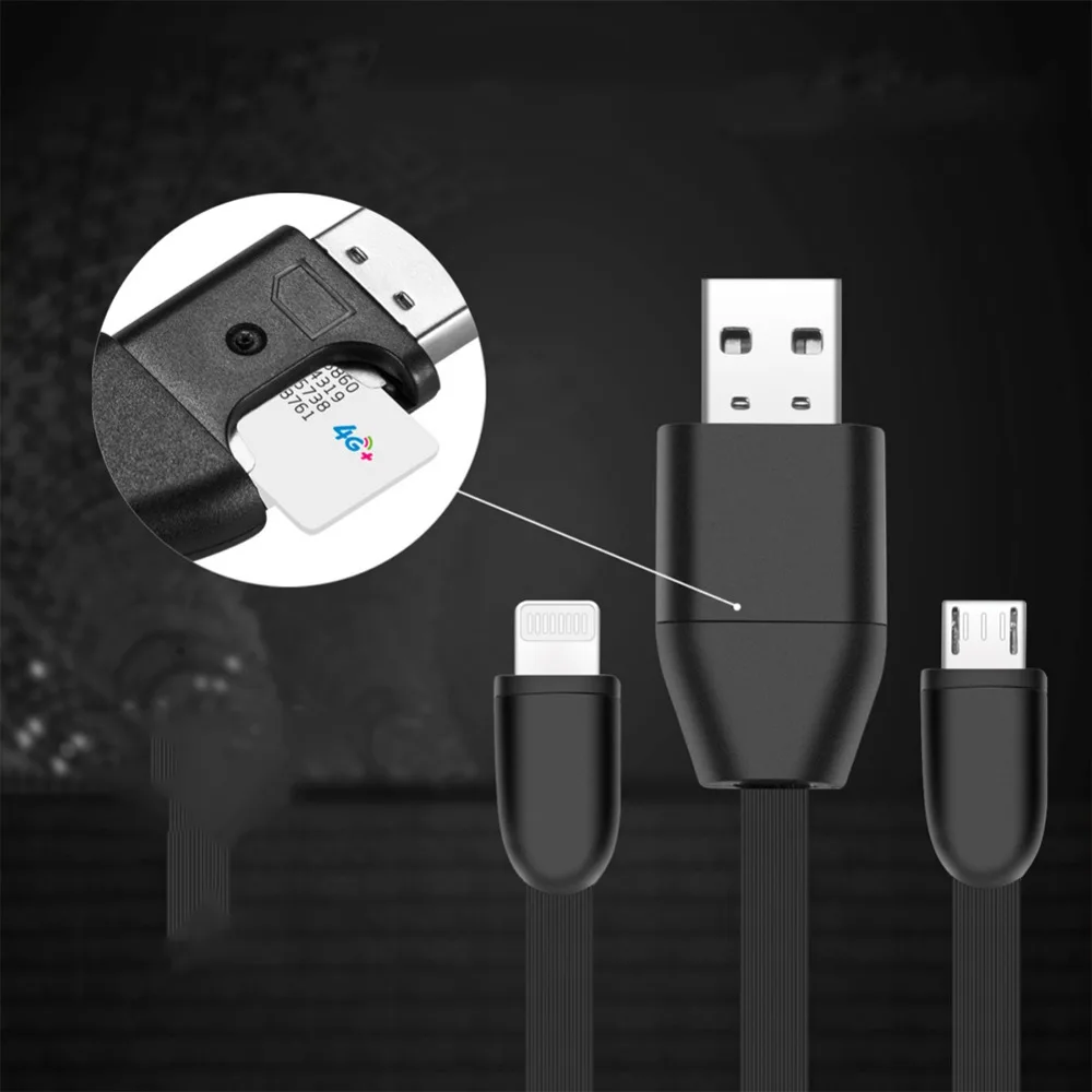 Кабель для передачи данных USB 2 0 кабель микро зарядки скрытое устройство