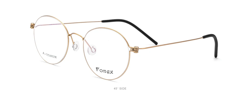 B титановая оправа для очков, женские ультралегкие очки по рецепту, мужские новые корейские очки для близорукости, оптическая оправа, Безвинтовые очки 7510