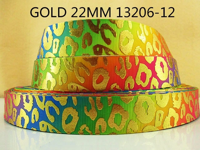 David accessories 7/" 22 мм точка высокое качество печатных резинка из полиэстера 10yds, материалы для ручных поделок, Свадебная подарочная упаковка, 10Yc2754 - Цвет: 1013206012