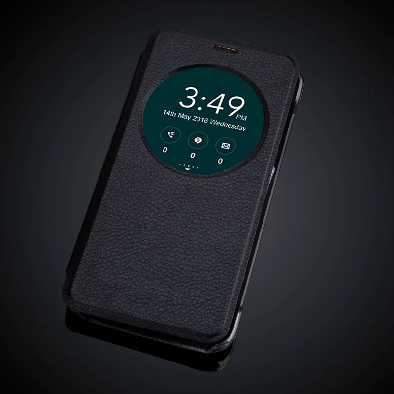 Новое поступление 2016 г. кожаный чехол-книжка для ASUS zenfone 2 laser ze500kl 5 0 | Мобильные