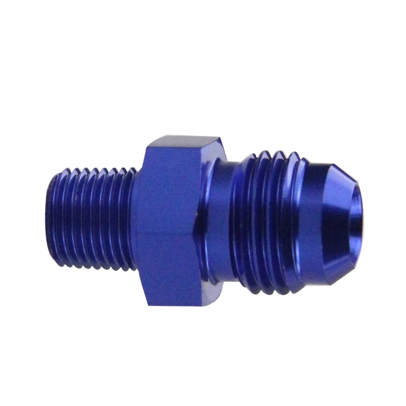 WLR RACING (AN6 NPT1/8) AN6 до 1/8 NPT прямой адаптер бликовая Установка Авто шланг фитинг