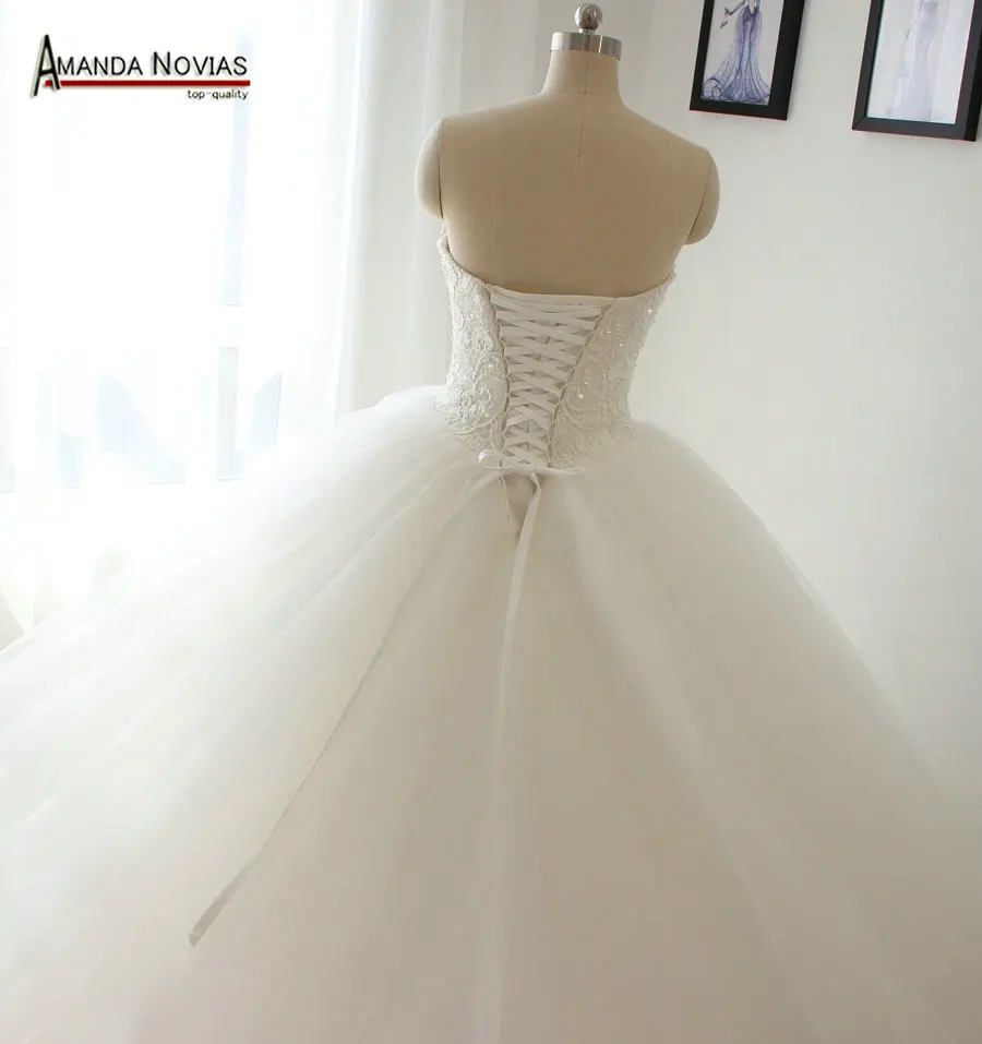 100% реальные фотографии высокое качество свадебное платье без бретелек бренд