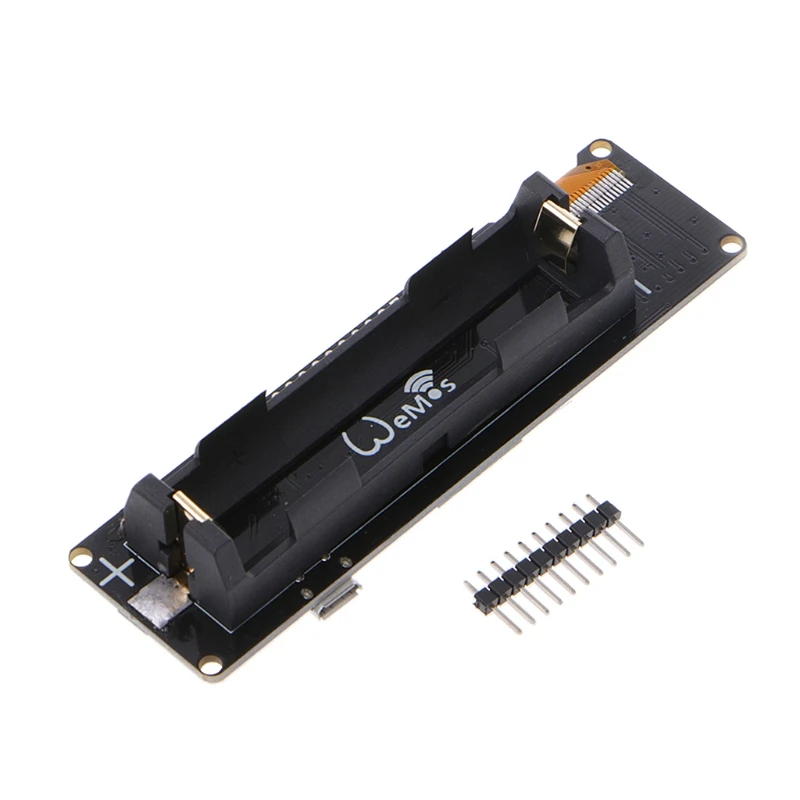 Модуль материнской платы WeMos D1 модуль ESP8266 с экраном 0 96 дюйма и аккумулятором 18650