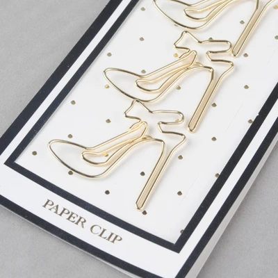 

Хороший подарок для студентов Модные Офисные аксессуары Красивые, бумажные зажимы самолет звезда лук скрепки