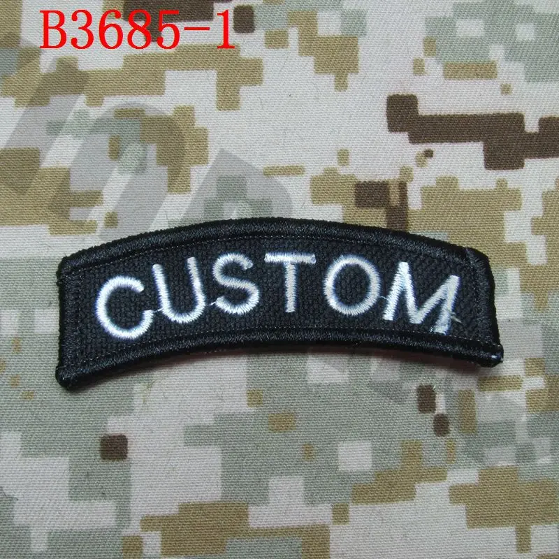 Нашивка С Вышивкой Arc Custom name Tape Text brand Morale tactics Military