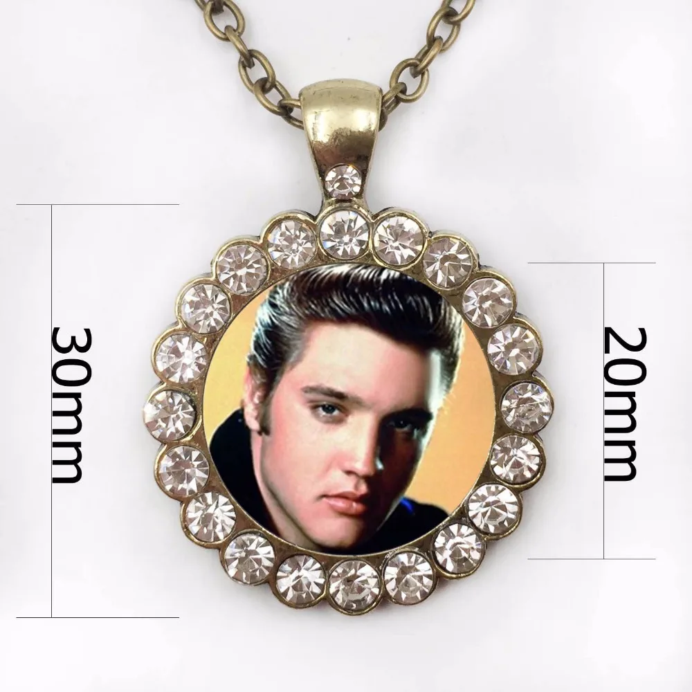Elvis Presley подвеска ожерелье ювелирные изделия актер музыка детские подарки на день