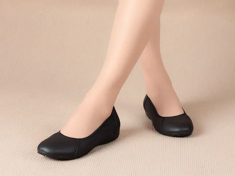 2019 балетки туфли на плоской подошве из натуральной кожи женские с острым носком
