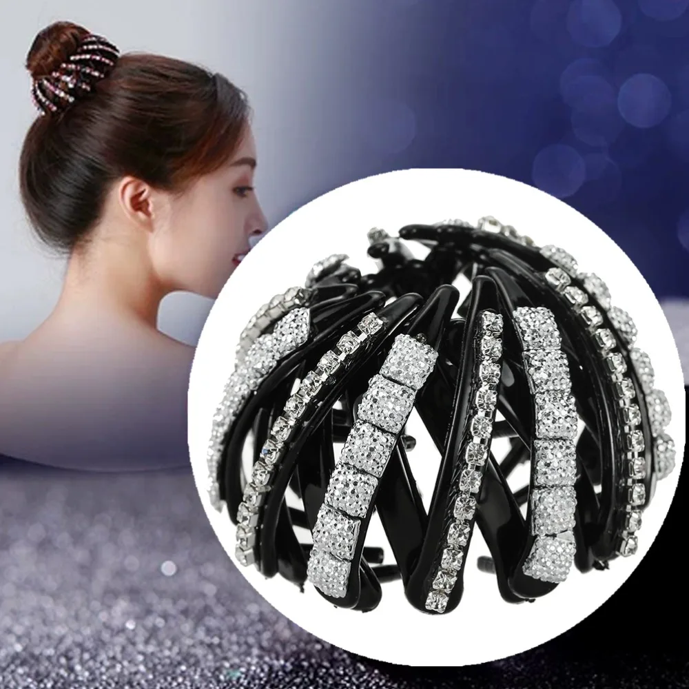 М МИСМ Женский резиновый резинка для хвостика лошади в форме гнезда для девочекКрепления-клеш Тул волосы на.