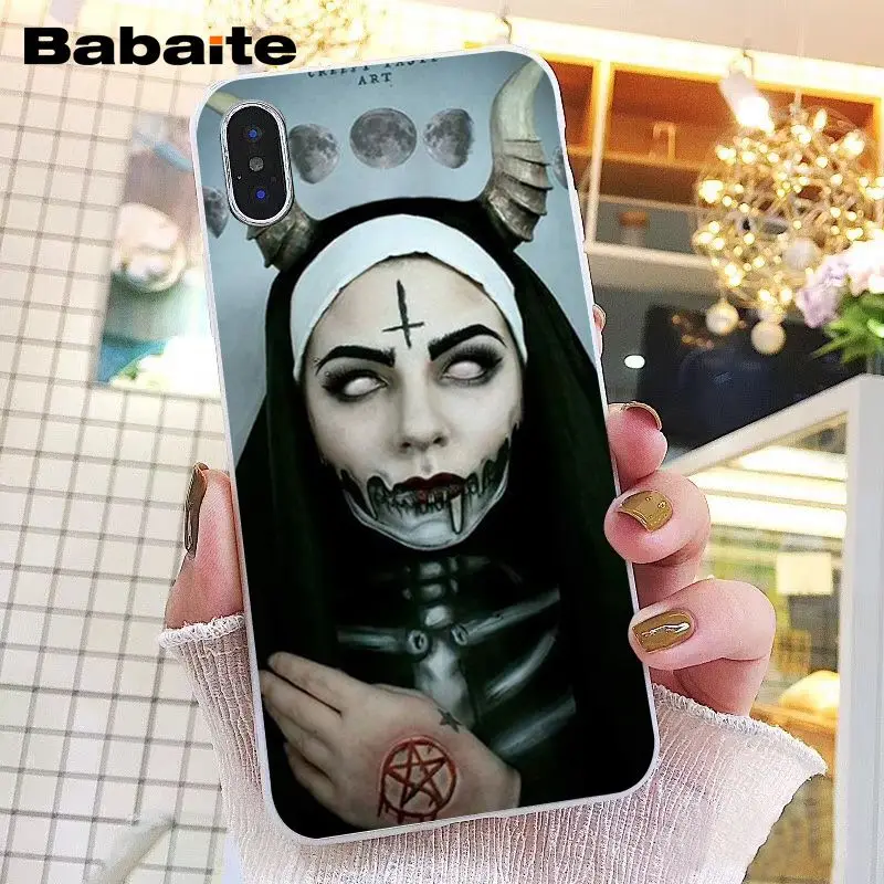 Монахини сестра Чехол для мобильного телефона iphone 11 12 Pro Max 8 7 6 6S Plus X XS Макс 5 5S SE XR