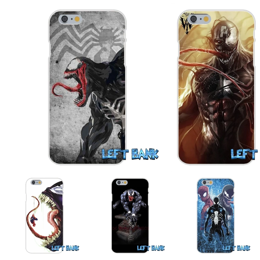 Spiderman злодей Marvel Venom кремния мягкий чехол для телефона HTC один m7 M8 A9 M9 E9 плюс Desire 630