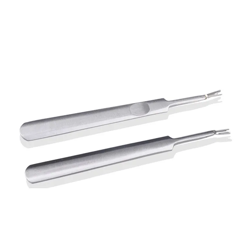

1pc Cuticle Pusher Professional Stainless Steel Nail Cuticle Remover Callus Dead Skin Fork Nail Manicure Pedicure Tools