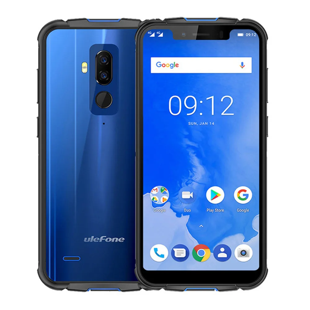 Ulefone Броня 5 Водонепроницаемый IP68 NFC 85 &quotHD Мобильный телефон MT6763 Otca core Android 8 1 4 ГБ +