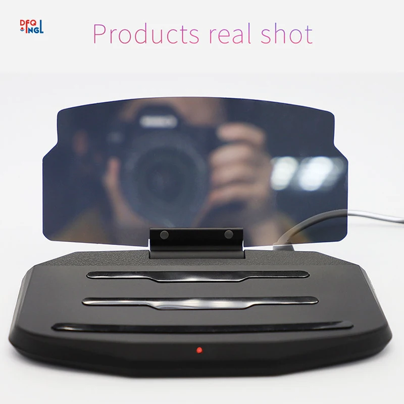 2 в 1 HUD автомобильное беспроводное зарядное устройство Автомобильный мобильный