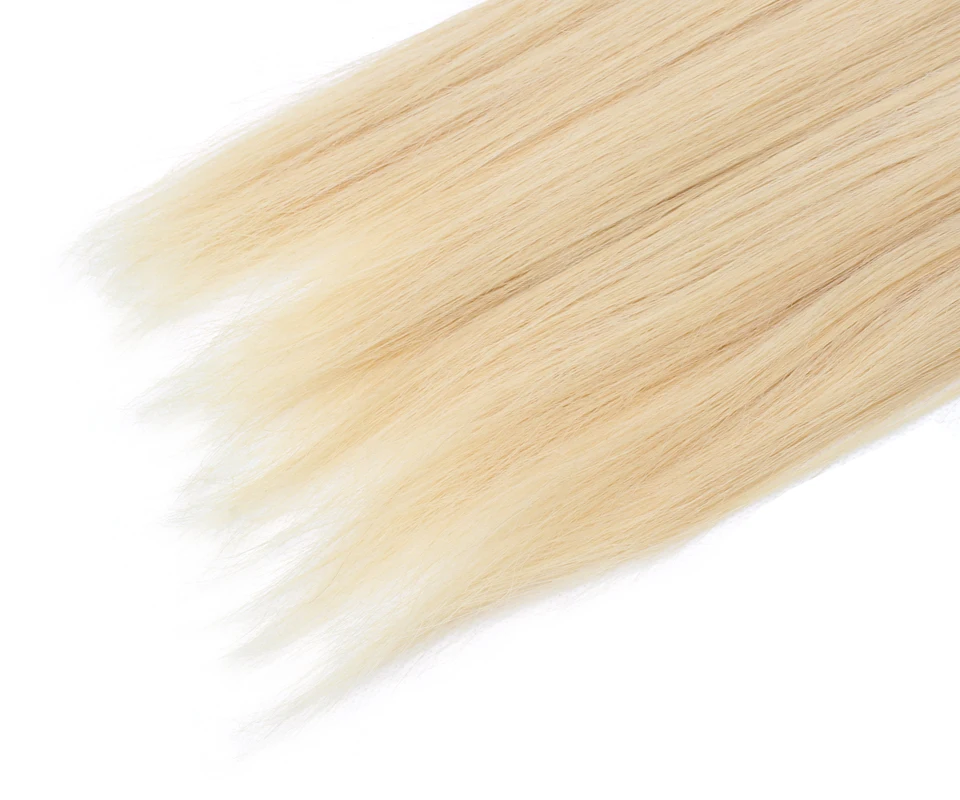 Али искусственные волосы Queen Hair 3 шт., натуральные бразильские волосы, Прямые локоны для наращивания натуральные черные или#613 пучки волос