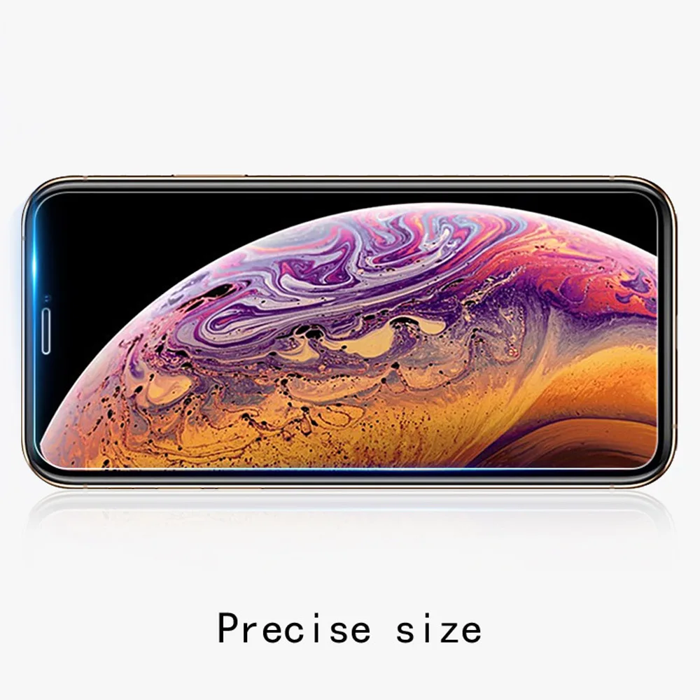 Закаленное стекло пленка для iPhone X 6 7 8 4 4S 5 5S SE XR XS MAX Защитная экрана 6S Plus |