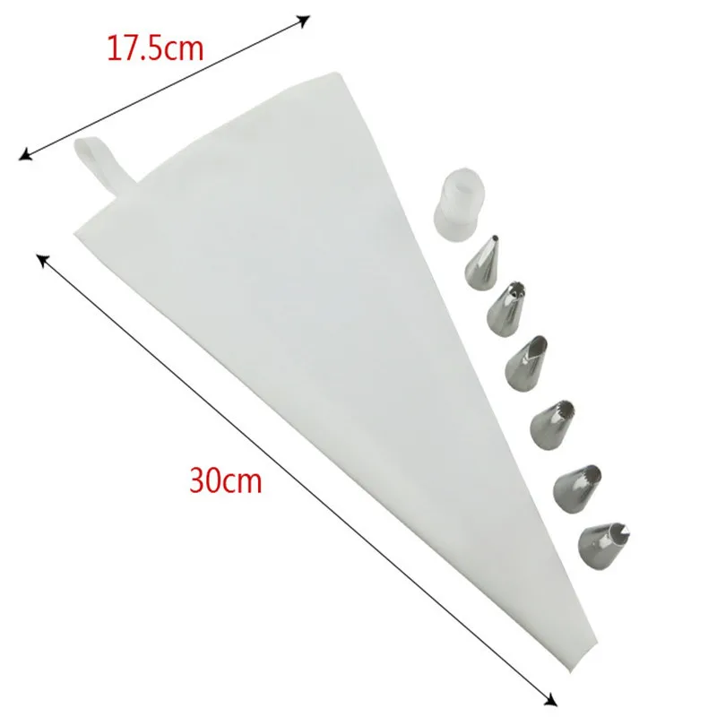 8 шт./компл. силиконовые Кухня Аксессуары Обледенение Трубопроводы Крем