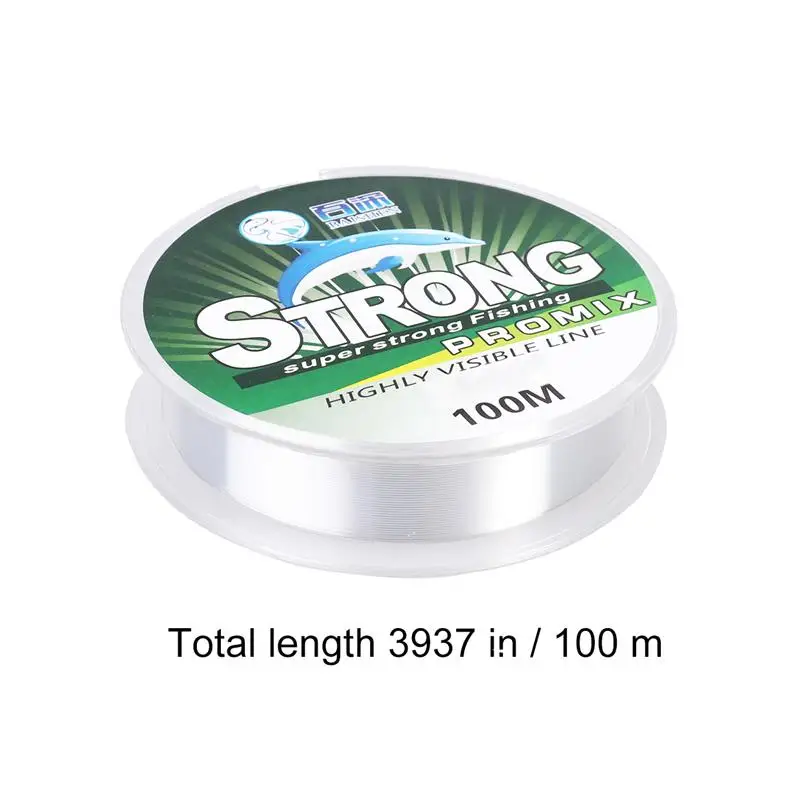 100 м чистая нейлоновая леска Веревка катушки для рыб (2 0)|Рыболовные лески| |