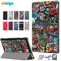 magnetic case for lenovo tab m10 hd 2nd gen tb x306f x stand pu cover for tab m10 tb x605f x605l tb x505f 10 1 inch shell