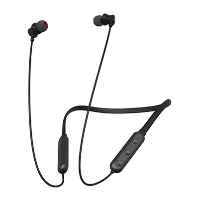 black Спортивные наушники NILLKIN с креплением на шею, Bluetooth 5,0, наушники с шейным креплением, беспроводная гарнитура, водонепроницаемые наушники - Цвет: black