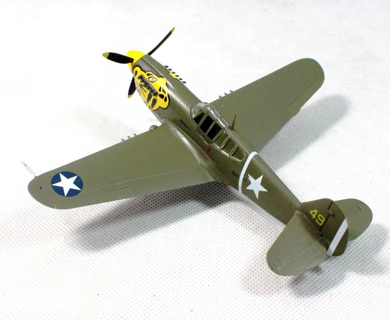 TRUMPETER 1: 72 Мировой войны II США P40E модель бойца летающих тигров 37272 редкая