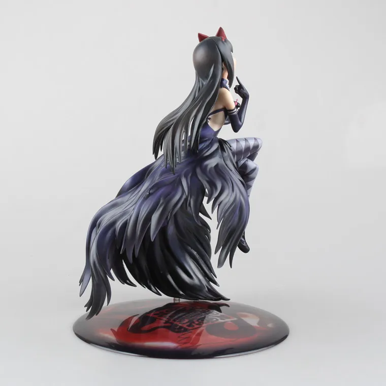 Аниме Мадока волшебная девушка Puella Magi Akemi Homura Devil Ver. 25 см ПВХ фигурка коллекция моделей кукол модель сексуальная девушка игрушка