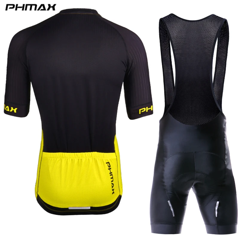 PHMAX велосипедная одежда комплекты для велоспорта Италия Силиконовые захваты на