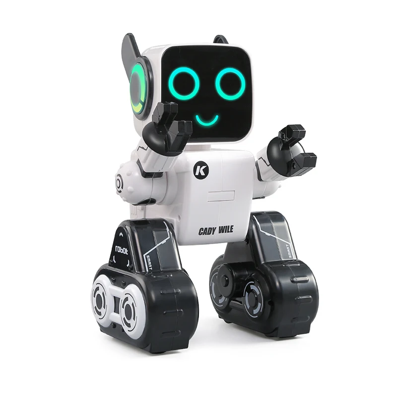LEORY Голосовое управление Умный робот с милой копилкой RC жест Robotica для Educativa Дети