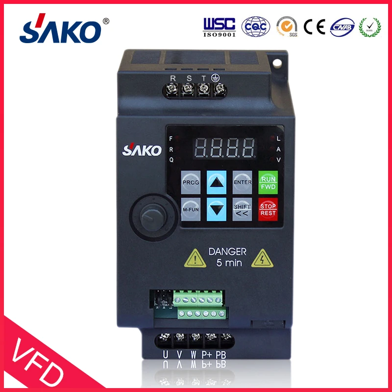 SAKO SKI680 380 в кВт/кВт мини VFD преобразователь переменной частоты для управления