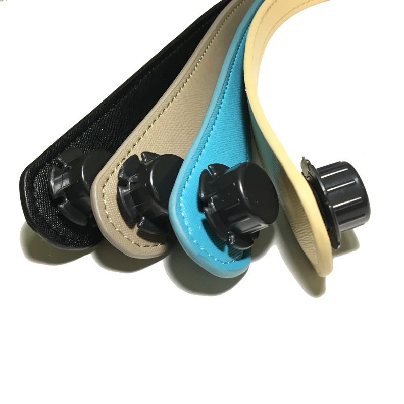 Короткие Размеры 47 см 1 пара цветных плоских ручек из искусственной кожи для Obag