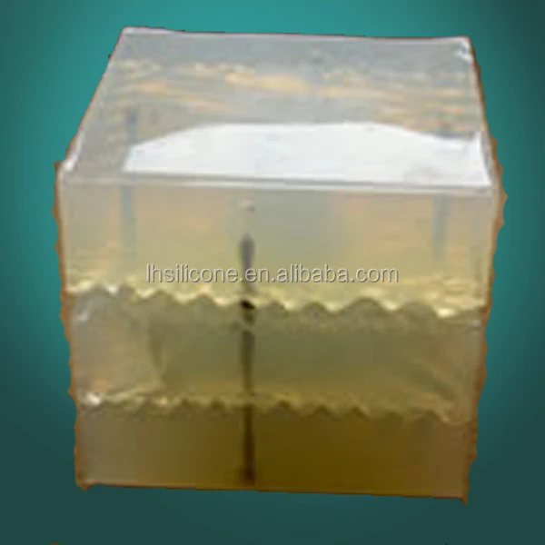 Прозрачная резиновая форма LHSIL RTV 2040 для ювелирных изделий быстрого прототипа (RTV