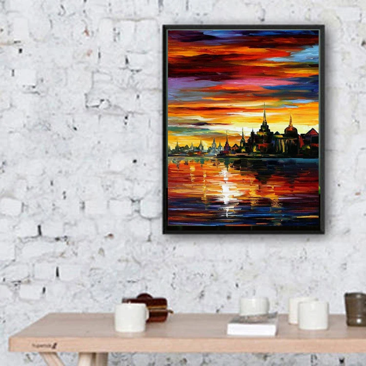 Бесплатная доставка ручная работа красивая абстрактная картина маслом на холсте